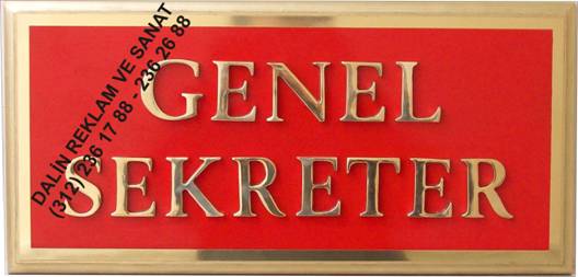 GENEL SEKRETER LEVHASI