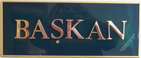 Makam Odası Levhası Ziraat Odası