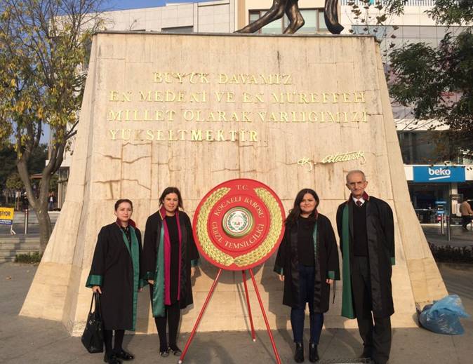 Kocaeli Barosu Körfez Temsilciliği çelengi