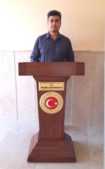 Koçarlı Kaymakamlığı Konuşma Kürsüsü