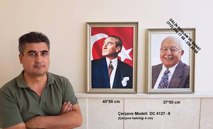 MAKAM ODASI RESMİ TABLOSU GAZİ MUSTAFA KEMAL ATATÜRK, NECMETTİN ERBAKAN
