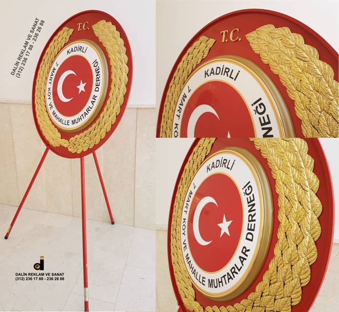 MUHTARLAR DERNEĞİ METAL TÖREN ÇELENGİ MODELİ