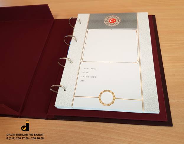 BELEDİYE BAŞKANLIĞI PROTOKOL ŞEREF DEFTERİ