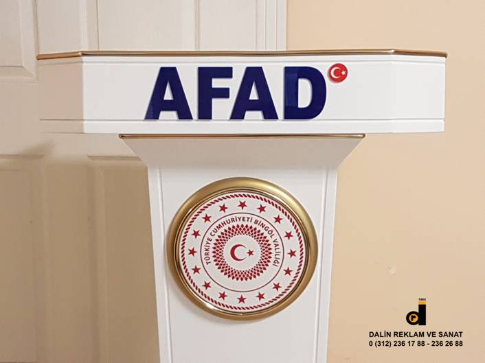 AFAD KONUŞMA KÜRSÜSÜ 6