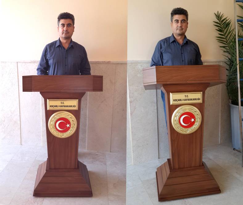 Koçarlı Kaymakamlığı Konuşma Kürsüsü
