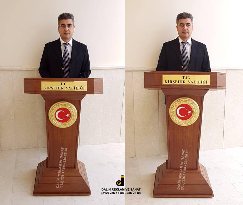 VALİLİK KONUŞMACI KÜRSÜSÜ