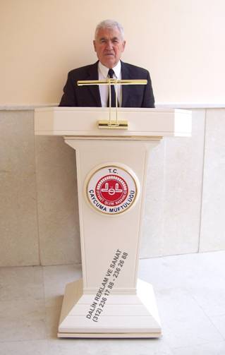 KONUŞMA KÜRSÜSÜ YENİ MODEL MÜFTÜLÜK