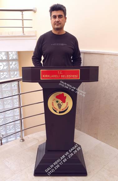 Kırklareli Belediyesi Konuşma Kürsüsü
